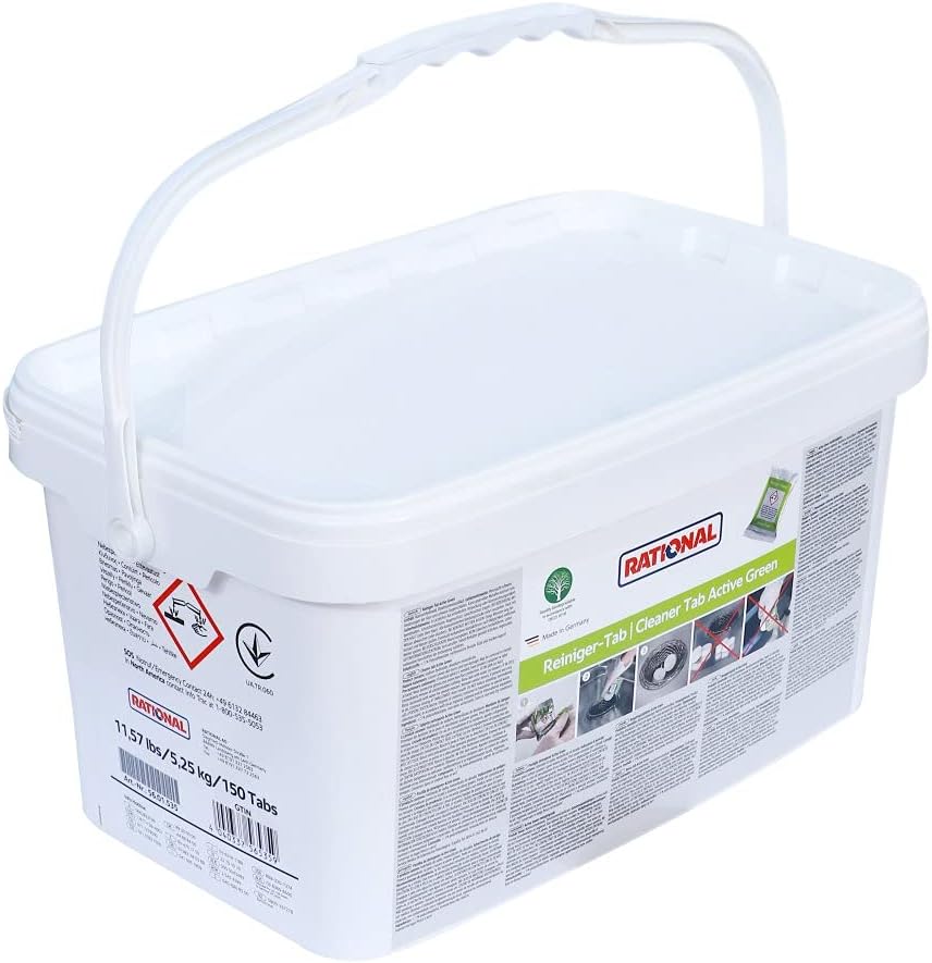 قرص پاککننده صنعتی Rational Active Green – بسته 150 عددی برای فر iCombi Pro و iCombi Classic قرص پاککننده صنعتی Rational Active Green – بسته 150 عددی برای فر iCombi Pro و iCombi Classic